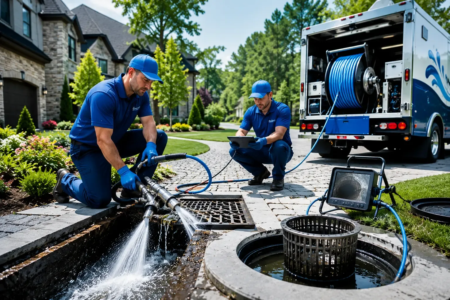 Local outdoor drain cleaning professionals in Roseland, VA